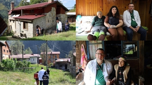 Ayder Yaylası’nda Sağlık Hizmeti Vatandaşın Evine Ulaşıyor
